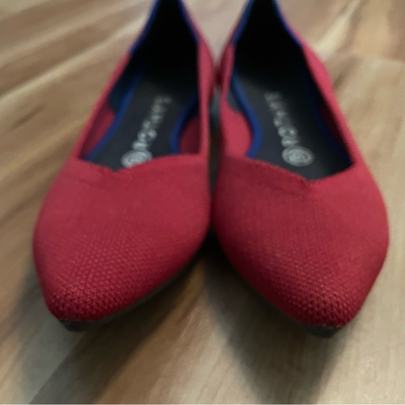 Rothy’s Point Flats in Red ❤️ - Picture 3 of 7
